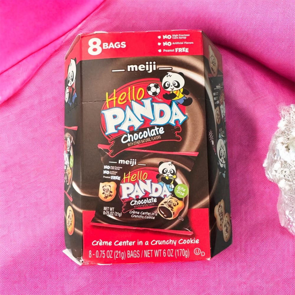 Hello Panda Chocolate Creme Center With Crunchy Shell 10 Pieces