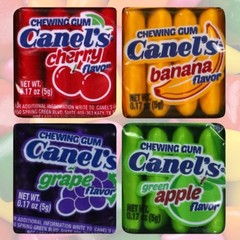 160pc – CANEL’S Cherry/Banana/Grape/Apple Fruit Chewing Gum 80pc(x2) Chiclets