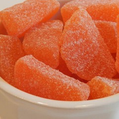 ORANGE SLICES Chewy Fruit Jellies – BULK FRESH – 1/4LB to 10LBS – FREE SHIPPING