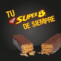 Nestlé Super ocho 8 Milk Chocolate Wafer Bar 24 Pack