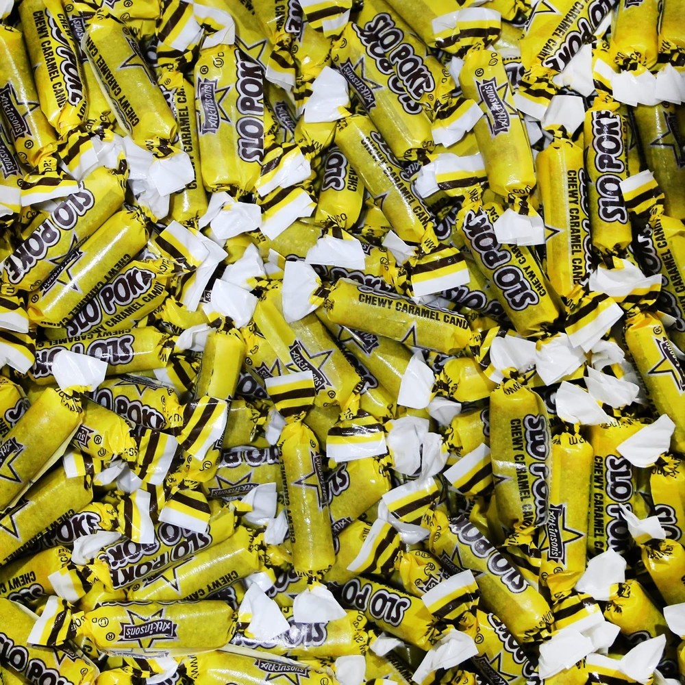 Slo Pokes Bite Size Caramel Candy