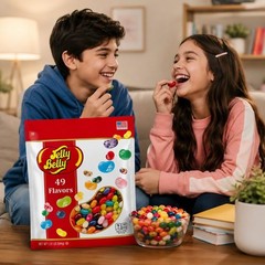 Jelly Belly 49 Assorted Flavors Jelly Beans Bulk Candy Gluten Free 1.31 LB Vegan