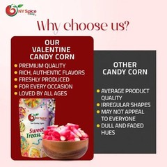 Valentine Candy Corn – Valentine’s Day – by NY Spice – FREE SHIP