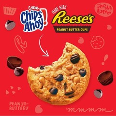 Homemade Taste Chewy Chocolate Chip Cookies with Reese’s – Family Size 14.25 oz