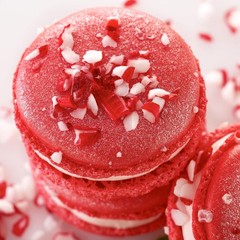 Festive Red & White Crushed Peppermint Bits 5.1 Oz – Ready to Use for Treats