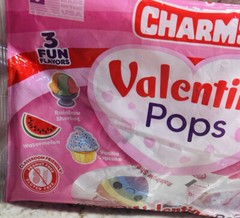 3 Flavors. Classroom Friendly 12 Valentine Pops. Glutten/Peanut Free.4.23 0z.