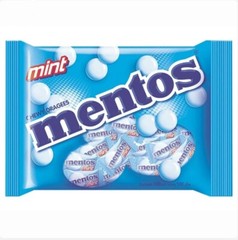 Mentos Candy 100 Pcs Mint Cola Mixed Fruit Strawberry&Blackcurrant Lime Sour Mix