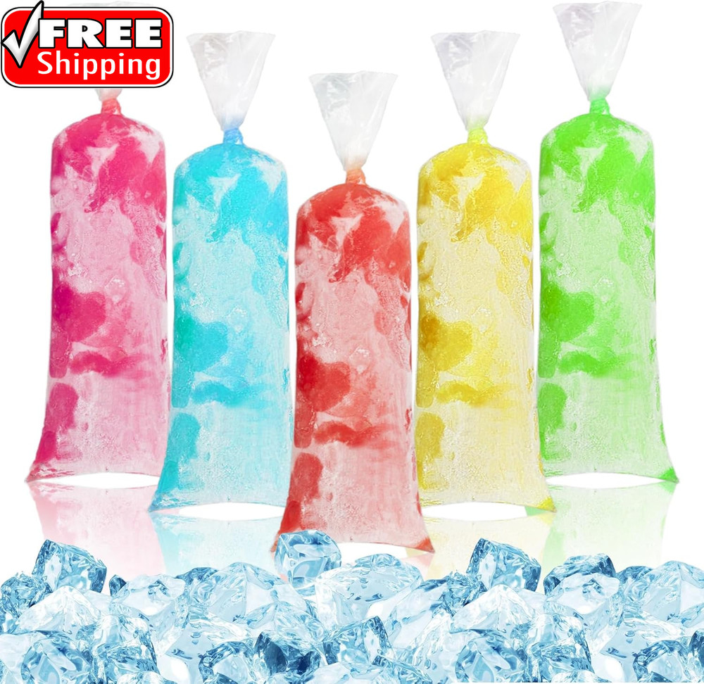 400 Ice Candy Plastic Bags – 4X12 Bolsas Para Bolis De Hielo Mexicanos Freeze Ic