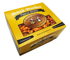 Peanut Brittle – 16 Oz Gift Box – Gourmet Candy