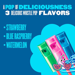Chupa Chups Melody Pop Whistle Lollipops 30 Count Assorted Flavors
