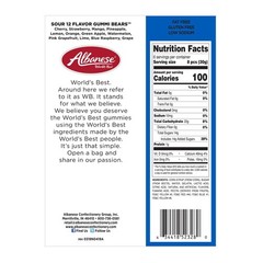 Sour Gummy Bears Variety Pack | Fat-Free, Gluten-Free