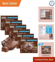 Simply Desserts Sugar-Free Chocolate Instant Pudding 6-Pack – & Keto Treat