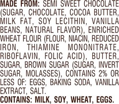 Pepperid Farm Farmhouse Thin & Crispy Toffee Milk Chocolate Cookies,. Bag