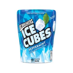 Peppermint Sugar-Free Gum Bottles, 3.24 oz x 6, Pack of 12