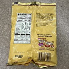 1 Pack Werther’s Original COOKIE BUTTER CREME Chewy Caramel Candy 2.22oz