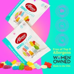 Flavor Explosion: Sugar-Free Gummy Bears – 12 Delicious Varieties, 3.5oz Bags