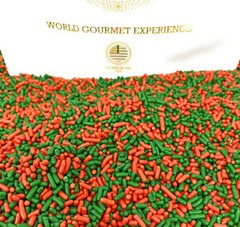 SweetGourmet Christmas Mix Sprinkles Red Green |