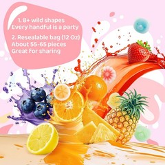 Wax Candy 12 Oz. Bulk Pack Retro Chewy Wax Candies For Old School Candy Lovers