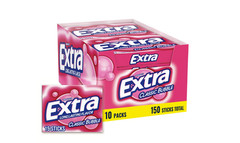 Extra (Classic) Bubble Gum Sugarfree, perfect for Fresh Breath 10 Pack