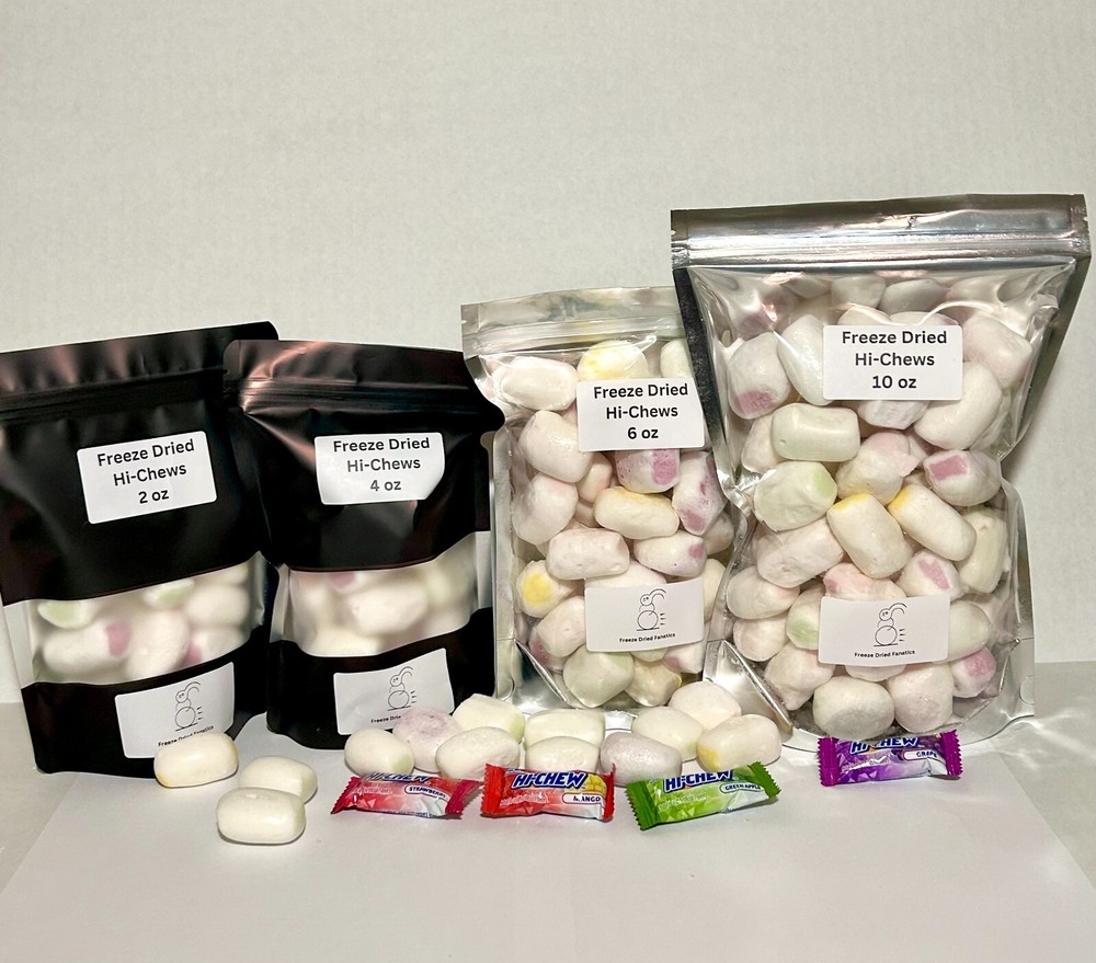 Freeze Dried Bulk Hi-Chew Candy *Pick Size* Made Fresh To Order