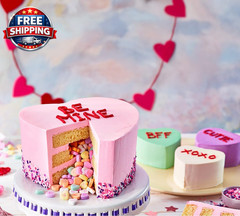 Tiny Conversation Heart Candies – Valentine’S Day Pastel Candy Hearts with Multi