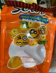 Lot 100 Sweet Sour Gummy Candy Refreshing Orange 100g