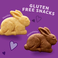 (pack of 2) Annie’s Gluten Free Cocoa & Vanilla Bunny Cookies, 6.75 Oz each