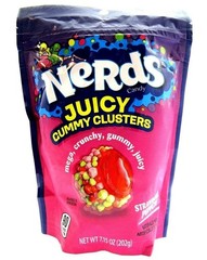 Nerds Strawberry Punch Juicy Gummy Clusters 7.15oz Bag ~ LIMITED TIME