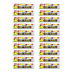 Squares, Assorted Fruit Flavors, 20 Count (Pack of 1)