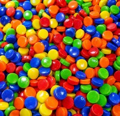 Sour Candy Bites Lemon Lime Orange Blue Raspberry Cherry – 2 lbs Intensely Ta…