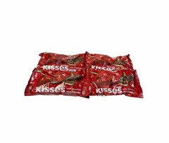 Lot of 4 Bags 9oz Each Hershey’s Kisses Milk Chocolate Meltaway Center 2.5lbs
