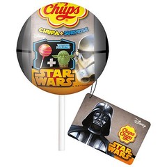 Chupa Chups Chups SURPRISE: Star Wars pop -1ct.-FREE SHIPPING