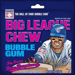 Big League Chew Bubble Gum – 7 Flavor Variety Pack – 7 Pouches 2.12oz each