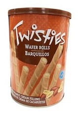 Peanut Butter Crème Filled Viennese Wafer Rolls Pack of 2