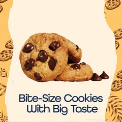 Famous Amos Original Recipe Chocolate Chip Bite-Size 30 ounces, coffee