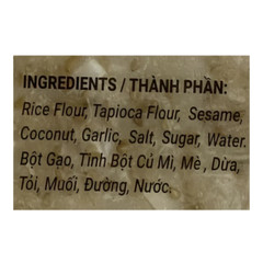 Swan Brand Black Sesame Cracker 8.8oz ( Bánh Đa Mè Đen )