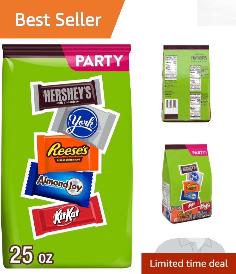 Hershey Assorted Candy Pack, 25 oz – Chocolate Delights for Friends & Family