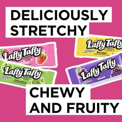 Individually Wrapped Mini Fruit Chews – 6oz of Laffy Taffy Fun for All Occasions