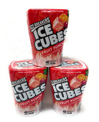 ICE BREAKERS Ice Cubes, Fruit Punch, Sugar Free, 40 Piece (3 Pack) LIMITED TIME