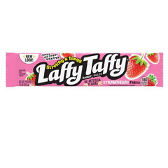 Full Box 24x Bars Laffy Taffy Strawberry Fresa Stretchy & Tangy Candy | 1.5oz