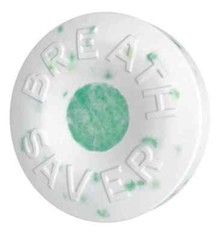 BREATH SAVERS Wintergreen Sugar Free Breath Mints Rolls, 0.75 oz (24 Count)