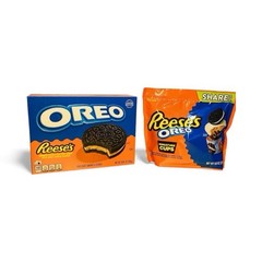 OREO Reese’s Peanut Buttery Crème Cookies & Reese’s OREO Miniature Cups Bundle