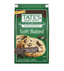 Tate’s Bake Shop Soft Baked Cookies, Dark Chocolate Chunk, 8 oz