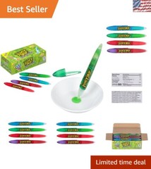 Fun Sour Candy Gel Pens – 12 Ct Variety for Birthday Parties and Goodie Bags