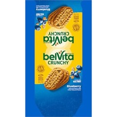 belVita Blueberry Breakfast Biscuits 4 Count Pack 8 Packs of 4 Biscuits