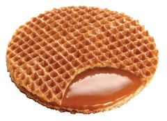 Caramel Stroopwafels from Holland – 24 Individually Wrapped//
