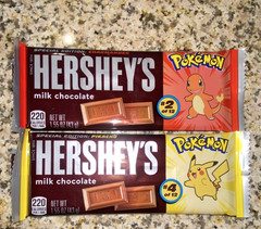 Hershey’s Milk Chocolate Pokémon Special Edition Bars, 2 Pack 1.55 oz (43g)