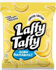 Mini Bar Bag Banana 3.5 Oz Chewy Taffy Candy New Sealed Bulk Snack