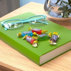 Jolly Rancher Assorted Fruit Flavors, Bulk Original Twists Hard Candy (2 Pounds)