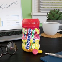 Mentos Sugar-Free Chewing Gum, Tropical, Red Fruit 50 Count (Pack of 6),